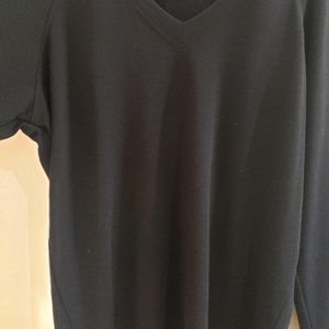 Women's  Black "CABI" Long Sleeve V Neck Light Weight Sweater Size Small